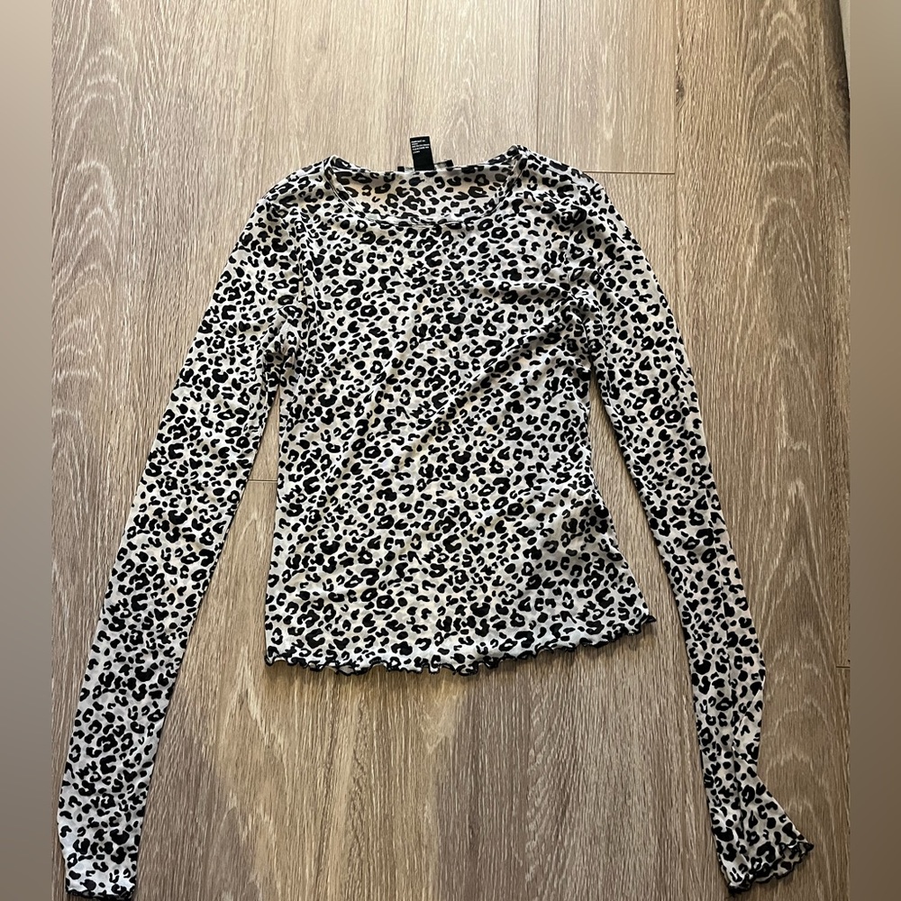 Cheetah Mesh Shirt